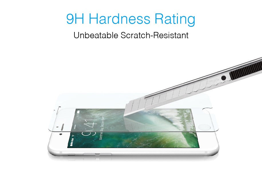 Just Mobile - Xkin Tempered Glass Screen Protector for iPhone 7/7s