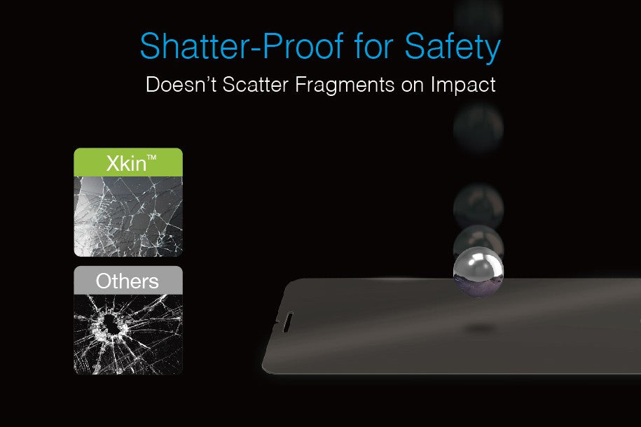 Just Mobile - Xkin Tempered Glass Screen Protector for iPhone 7/7s