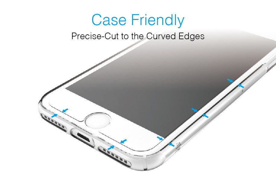 Just Mobile - Xkin Tempered Glass Screen Protector for iPhone 7 Plus/7s Plus