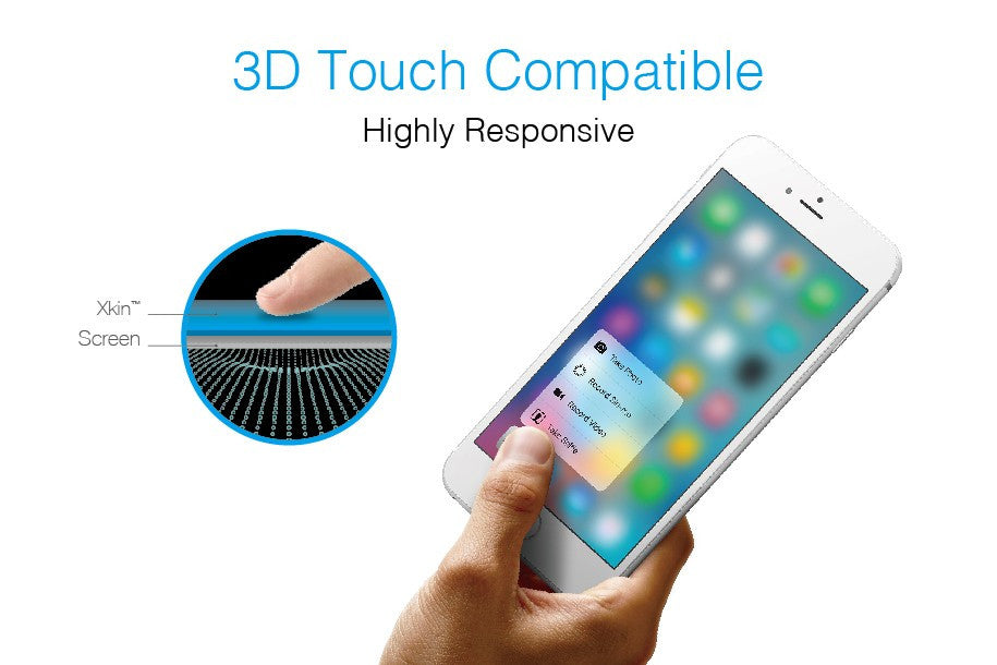 Just Mobile - Xkin Tempered Glass Screen Protector for iPhone 7 Plus/7s Plus