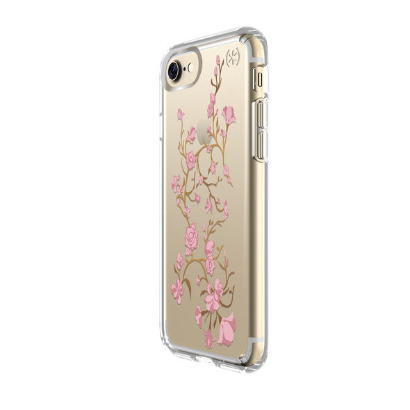 Speck - Presidio Clear Golden Blossoms for iPhone 8 / 7