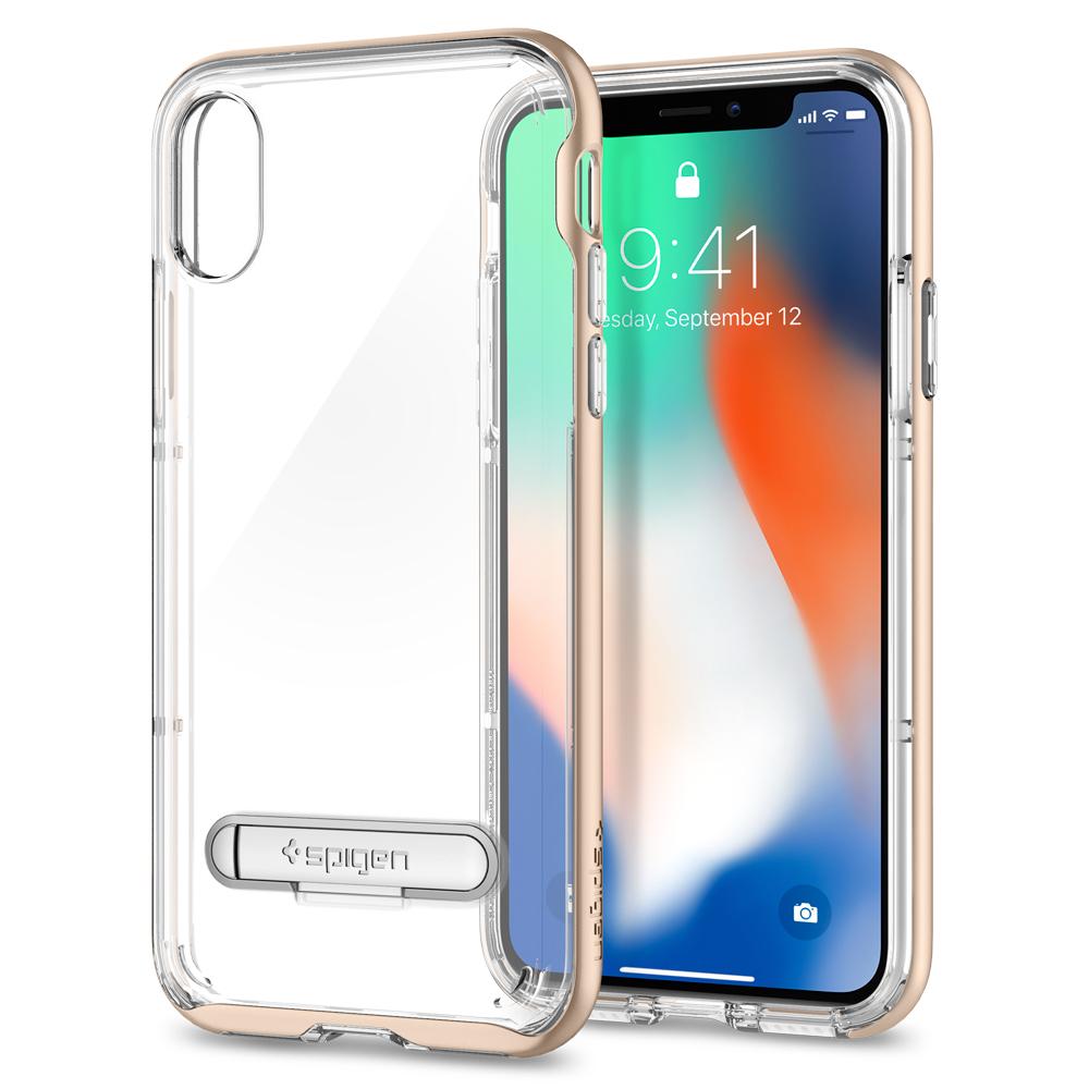 Spigen - Crystal Hybrid for iPhone X