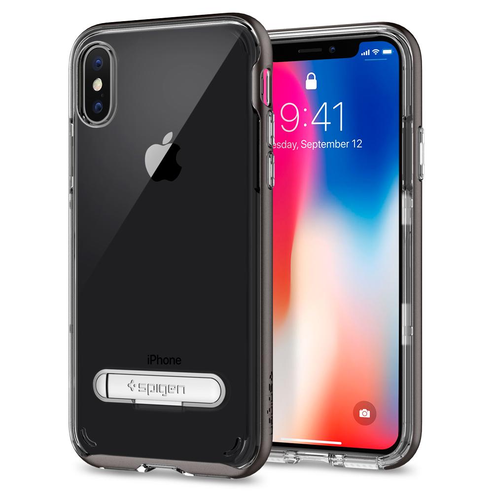 Spigen - Crystal Hybrid for iPhone X