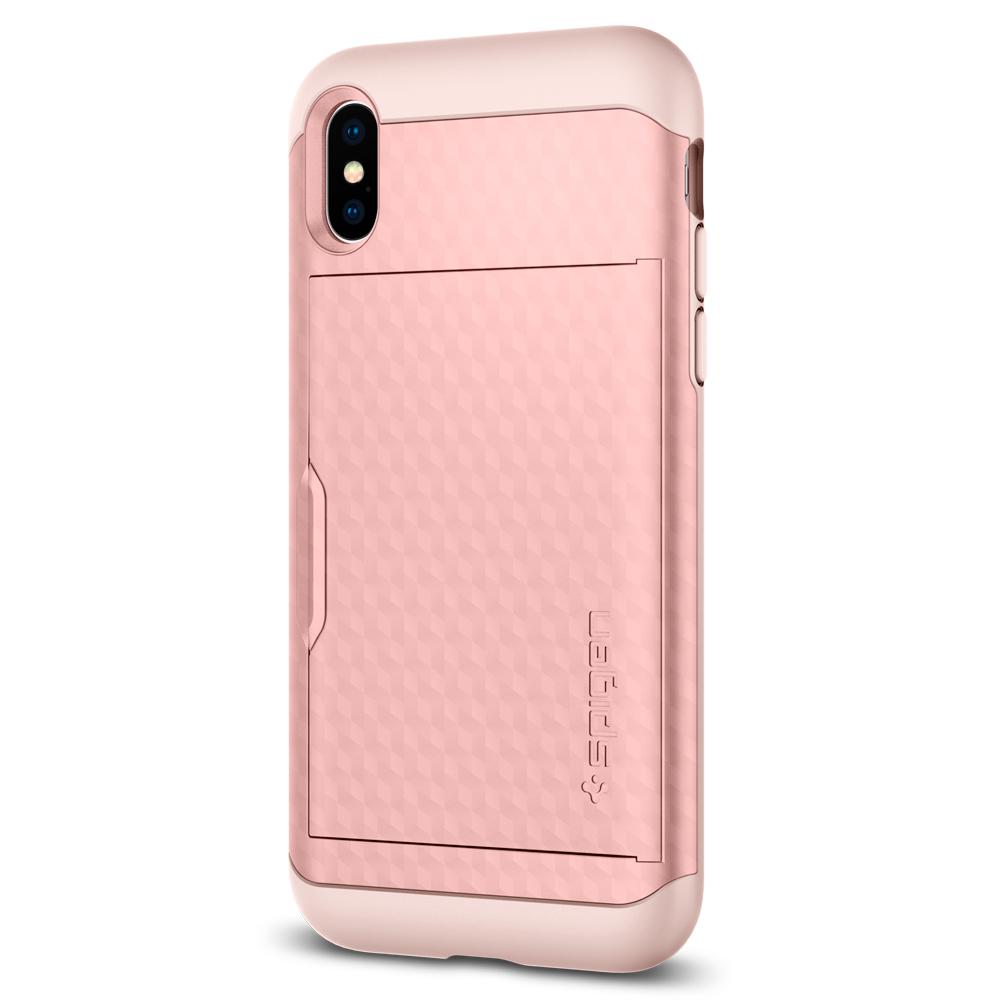 Spigen - Crystal Wallet for iPhone X