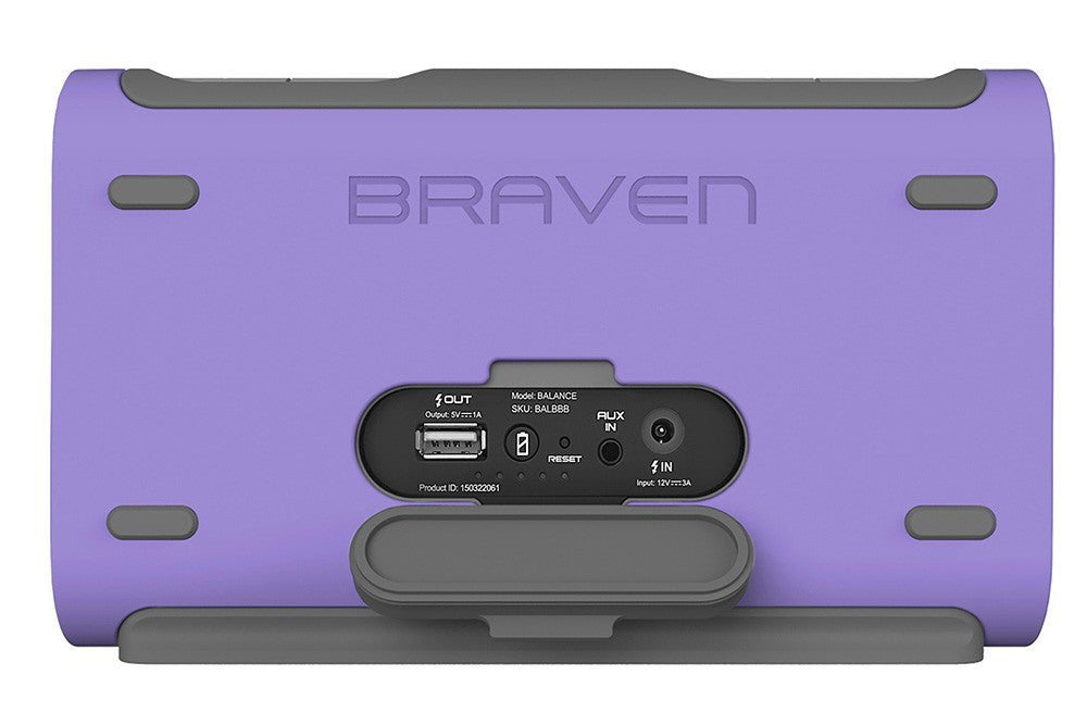 Alto-falante Braven Balance portátil com bluetooth waterproof